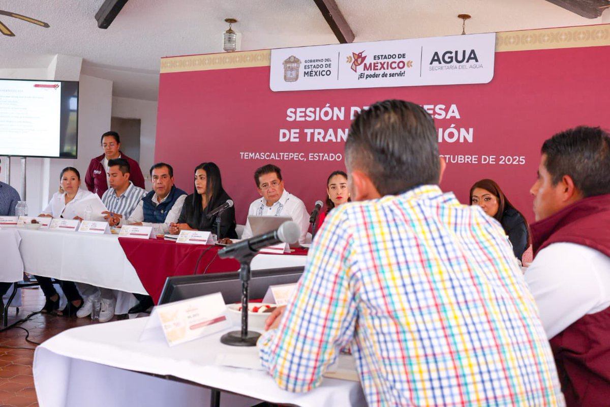 agua_edomex's tweet image. En nombre de la Gobernadora Delfina Gómez Álvarez, reconocimos el compromiso de las y los Presidentes Municipales de la Región 13 durante la 2da Sesión Ordinaria de la Mesa de la Transformación en #Temascaltepec.