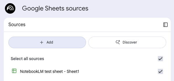 XianNewman's tweet image. 100% treat, no tricks! 🎃 @NotebookLM just let me add a Google Sheet!