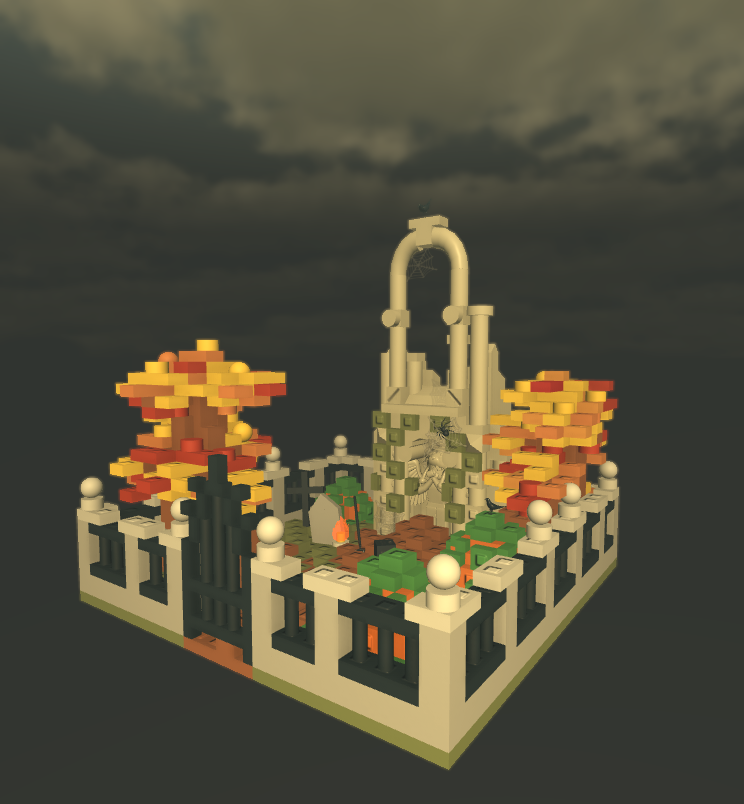 User1971313's tweet image. Nocturnal Land of mine for my Roblox Architects Halloween contest entry #Roblox #RobloxDev #robloxdevelopers 
Here&apos;s the game if you want to play it yourself.
roblox.com/games/97431586…