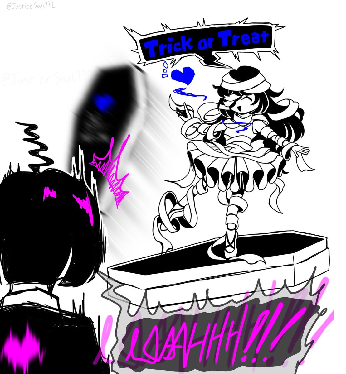 JusticeSoul112's tweet photo. 過ぎてる…? まぁ良いのだよ♪
💜💙 https://t.co/NPJir72Cai