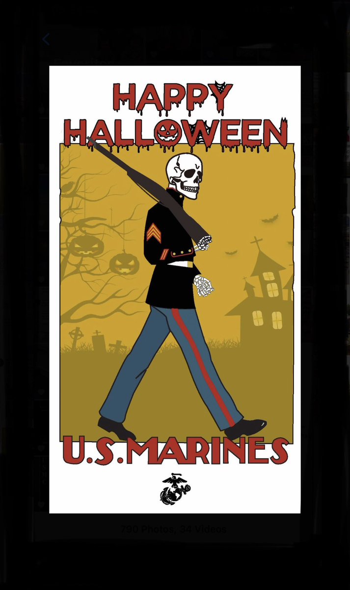 TheLtColUSMC's tweet image. Happy Halloween, Devil Dogs!🎃👻