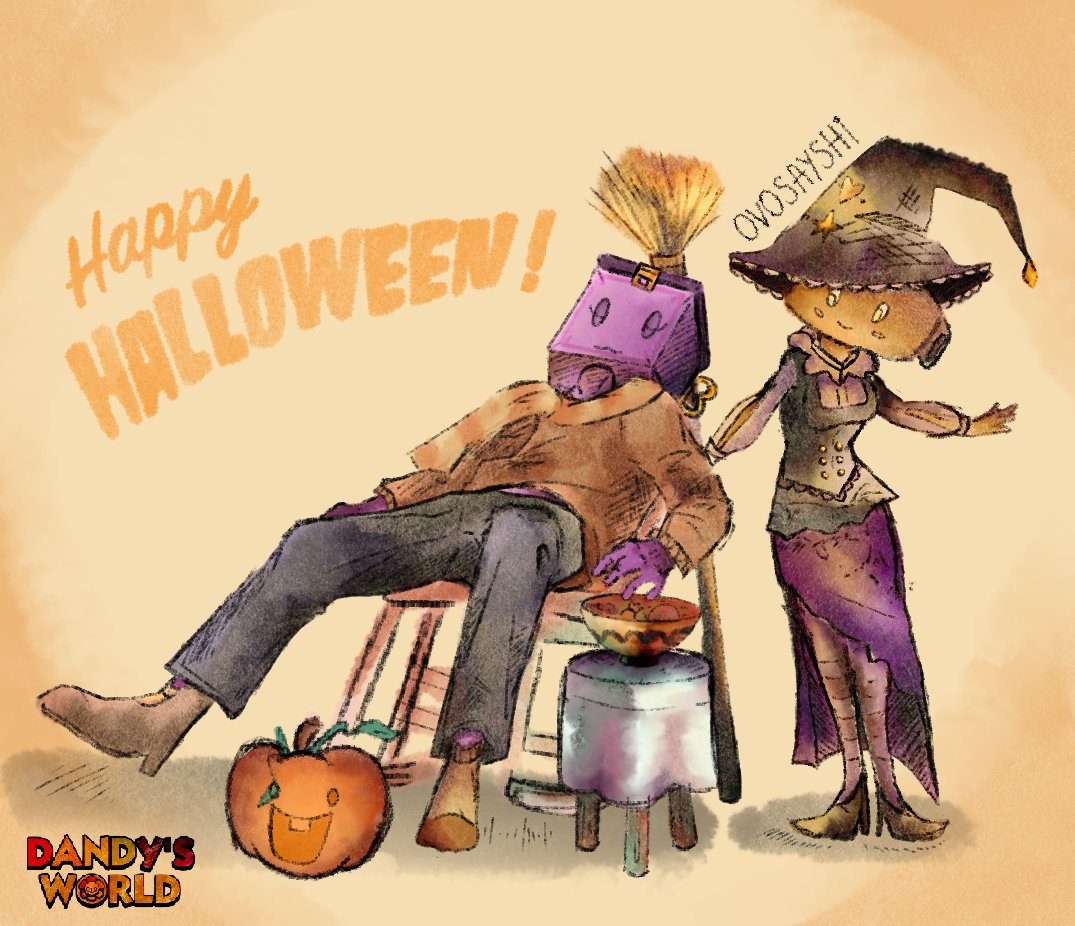 Happy Halloween! 
#boxten #shelly #dandysworld