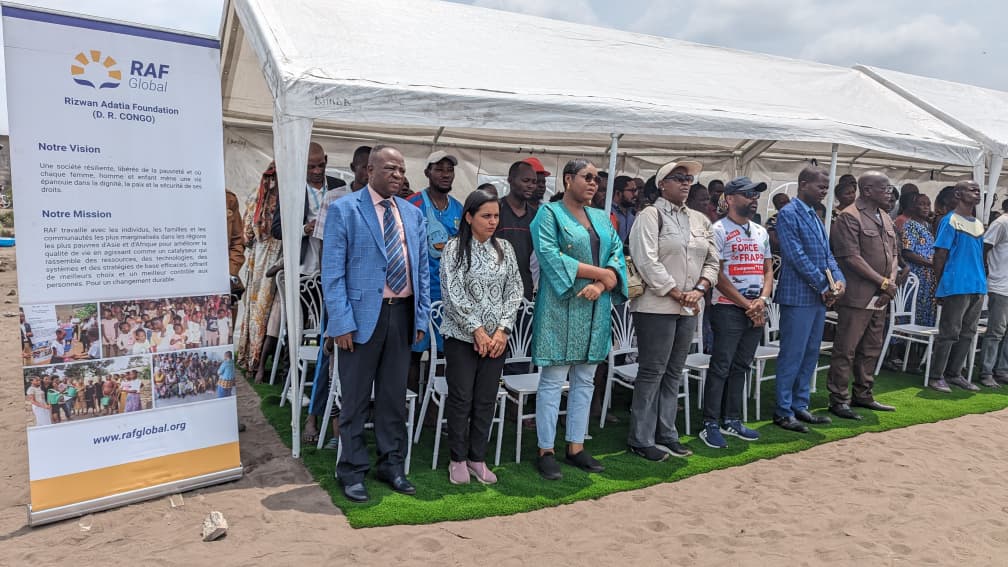 💧 A new beginning for clean water in D.R. Congo!

RAF Global &amp; <a href="/Vodacom/">Vodacom</a> launched a project to build 10 water tanks across Kinshasa &amp; Bandundu, bringing safe water to 7,000 households.

The first stone laid today in Nsele Commune! 🌍💪
rafglobal.org