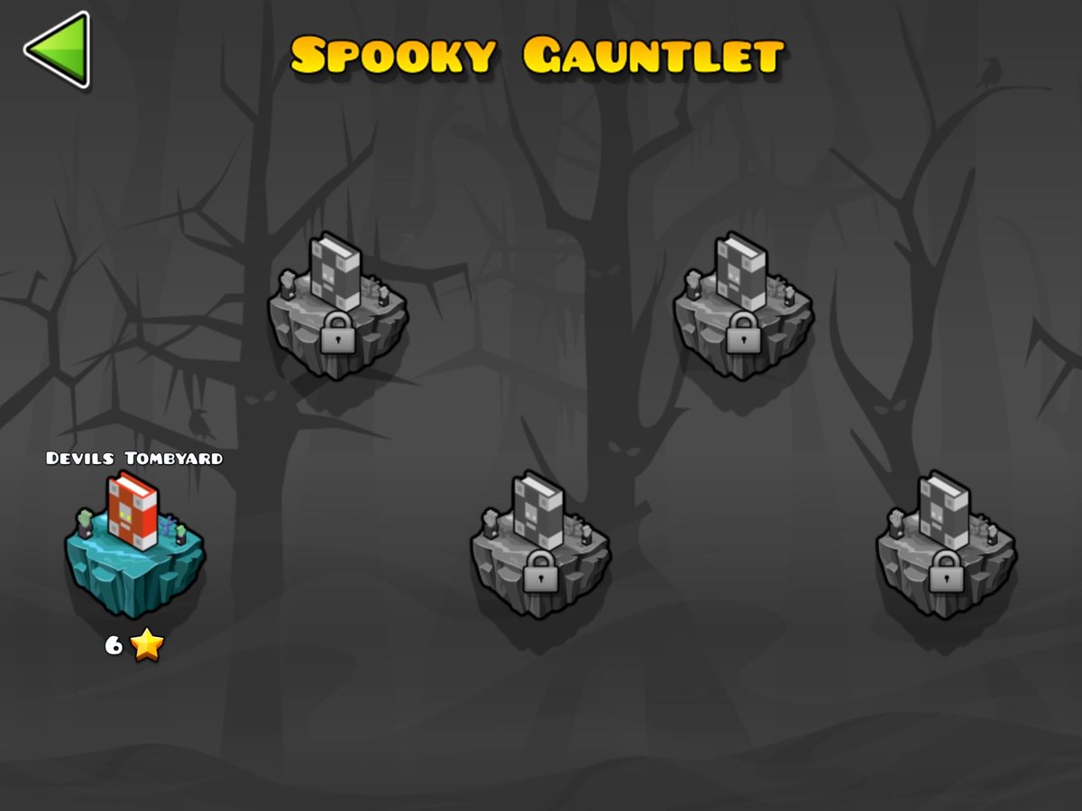 devils tombyard is my 2nd official level added to the gauntlets! big thanks to <a href="/RobTopGames/">RobTop Games</a> for choosing my level! 👻🎃