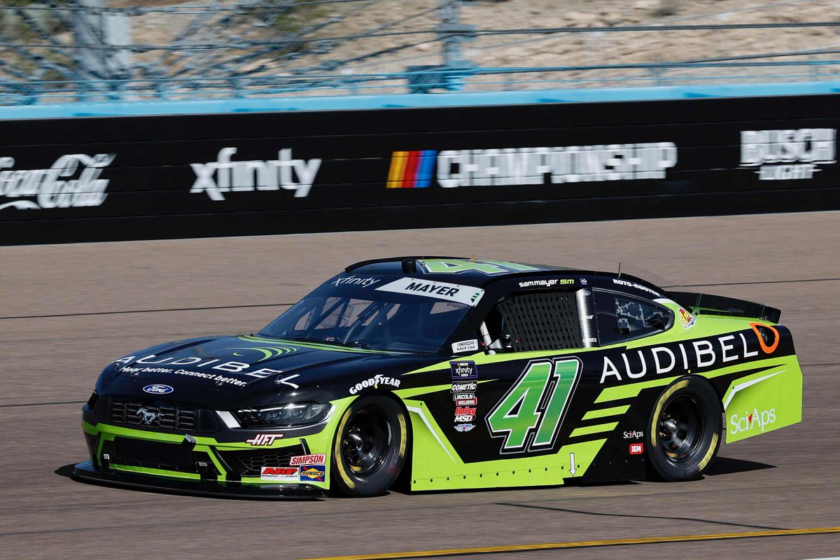 RyanSiegRacing's tweet image. Hello from Phoenix! Ended up 16th today in practice in the #41 @Audibel_Hear @SciAps_Inc Ford with @HaasFactoryTeam. Very excited about qualifying and the race tomorrow and feel really good about our race car overall. Thank you to everyone for your support.