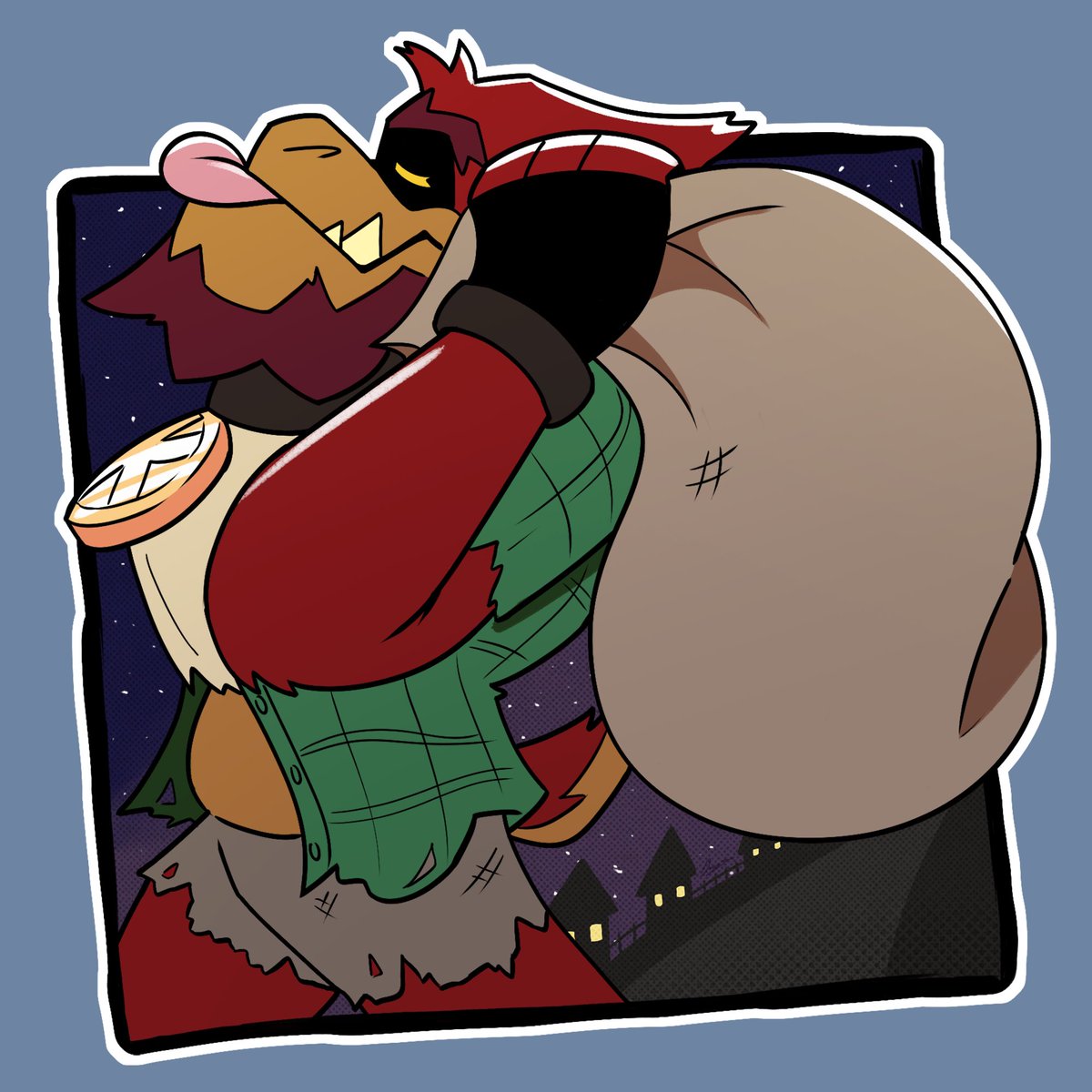 WereKram 

Birthday gift for <a href="/krustykrampizza/">KRAM! ⚠️🏝️</a>!