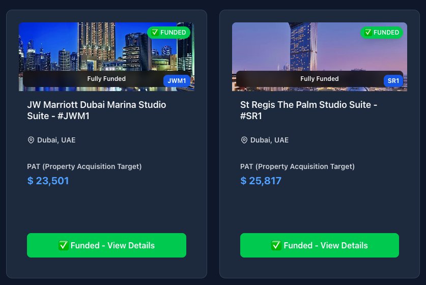 JulzCaliLabs's tweet photo. Add $QSTAY to the list.

The next innovation in real estate tokenization. 

Grab your piece of the 300 trillion dollar tokenizable asset pie.

Real estate properties are live on @StayQstayCom. Two have sold out for 25k.

One open for 50k and over 30% full.

These are ready yield from rental units in Dubai. 

And its only getting started 

96hj47MzSpZgVcT1v4nwpbQNEU59f6ys48PArGivpump