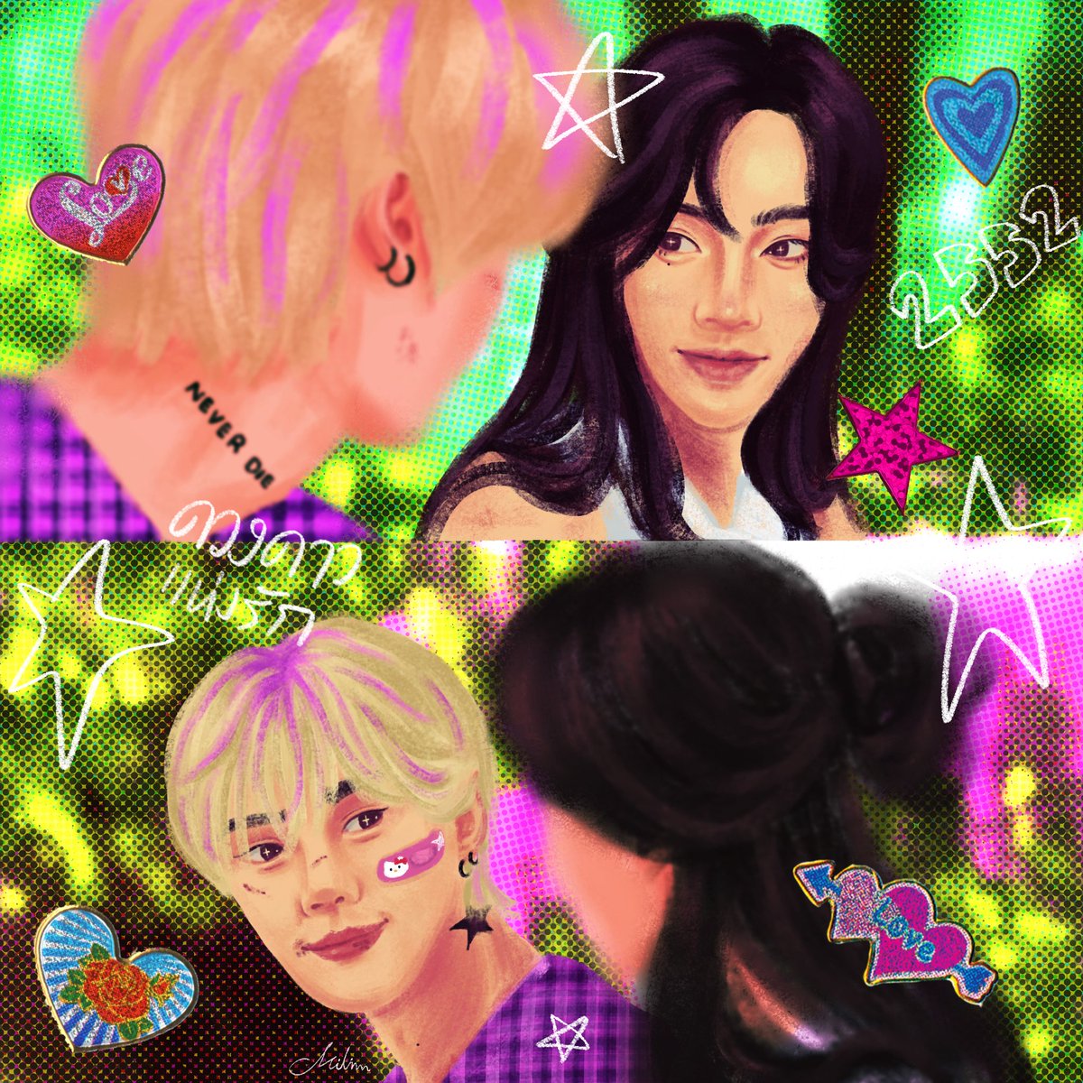 ✨💫

“พี่ทำให้ผมรู้สึกว่า ผมแม่ง ก็มีชีวิตเหมือนกัน” (เดนดาว never die)

#zb1fanart #gyubrik #귭맄 #gyurick