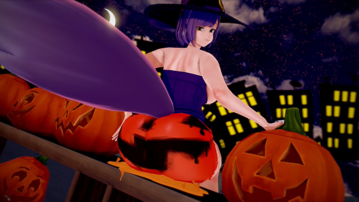 ExeRerLewd's tweet photo. ¡Feliz Halloween a todos! 💜
Hoy estaré asustando con esta gran calabaza que tengo~ espero y que le tengan mucho miedo~
Es muy terrorífica, ¿no creen? ~
#コイカツ #koikatsu #Vtuberlewd https://t.co/wgsNwr7pcQ