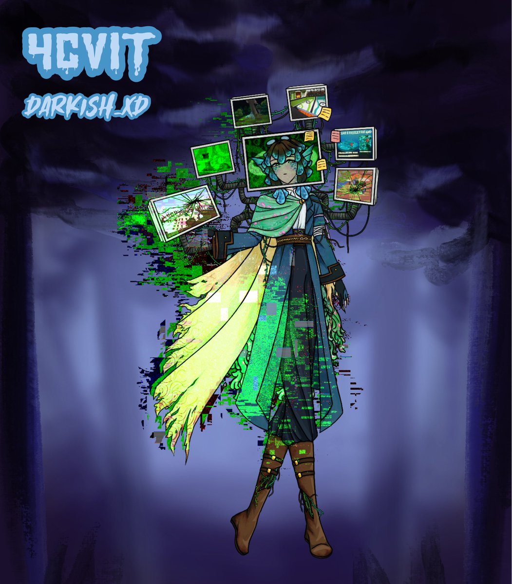 CollabButCooked's tweet image. #4cvitfanart - @darkish_xd 

#reddoonsfanart - @kazhan_art