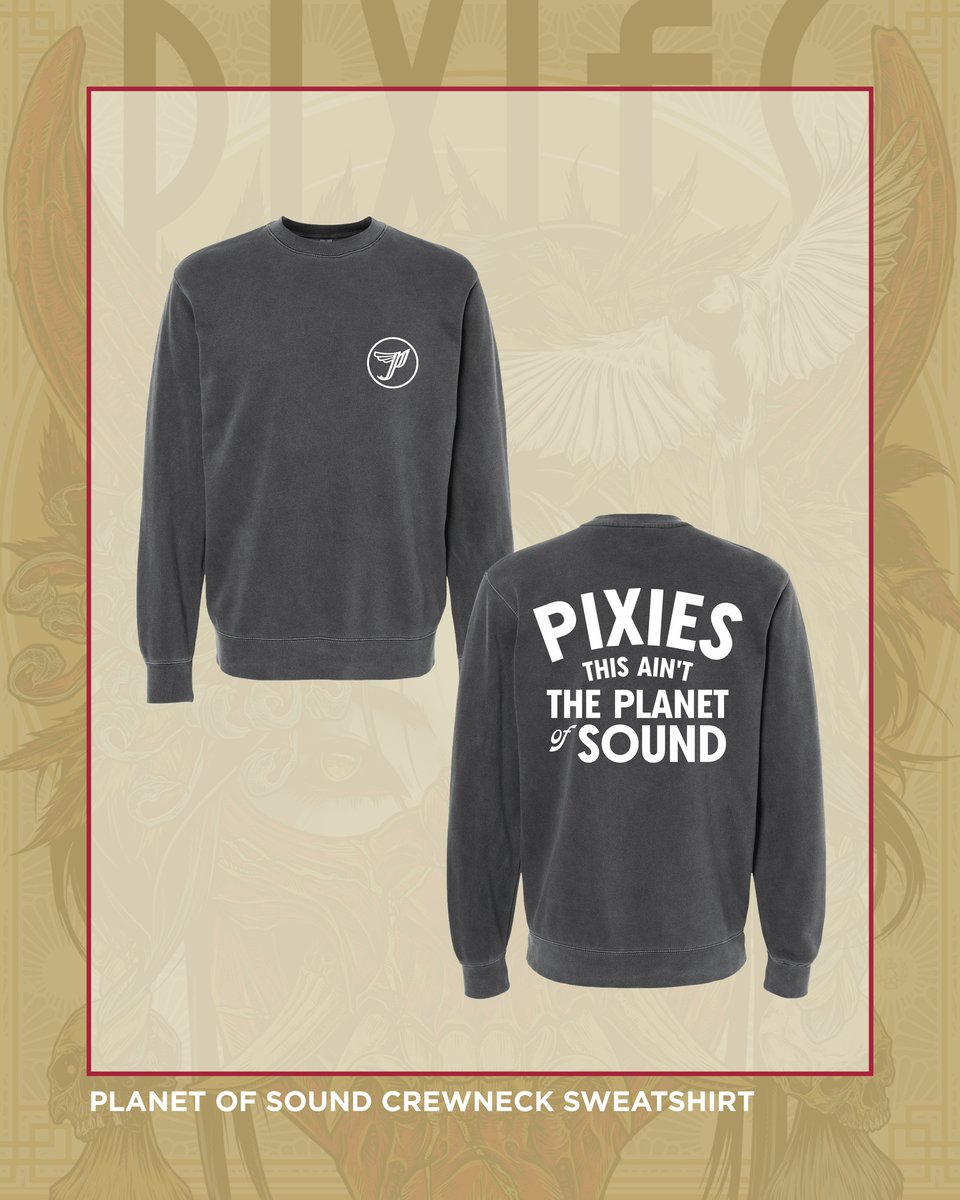 PIXIES ツアーグッズ④】 いよいよ明日からスタートするピクシーズ来日