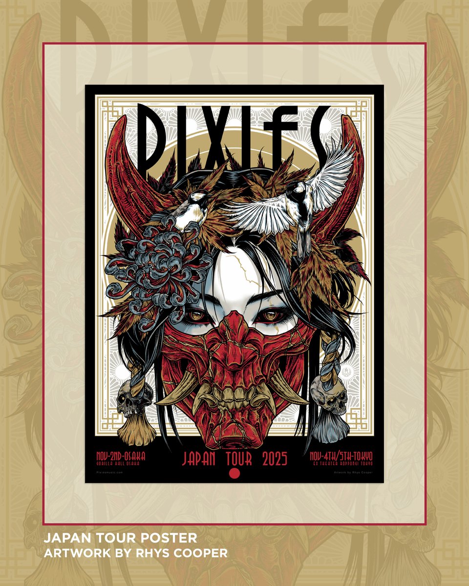 PIXIES ツアーグッズ④】 いよいよ明日からスタートするピクシーズ来日