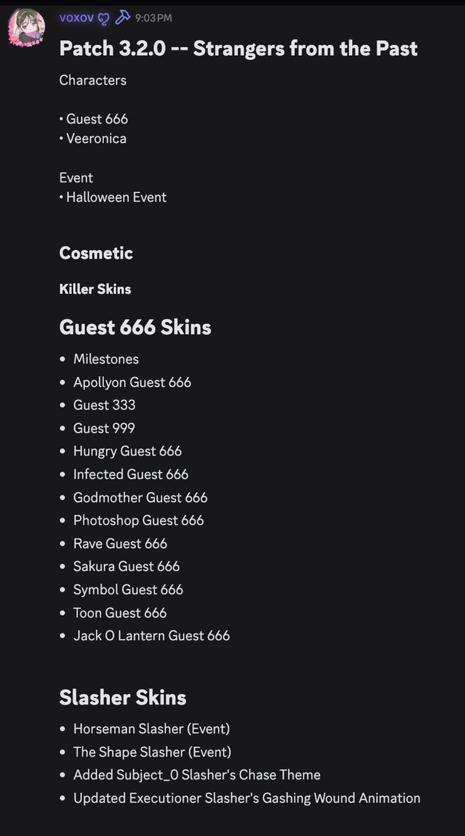 Forsaken News tweet media