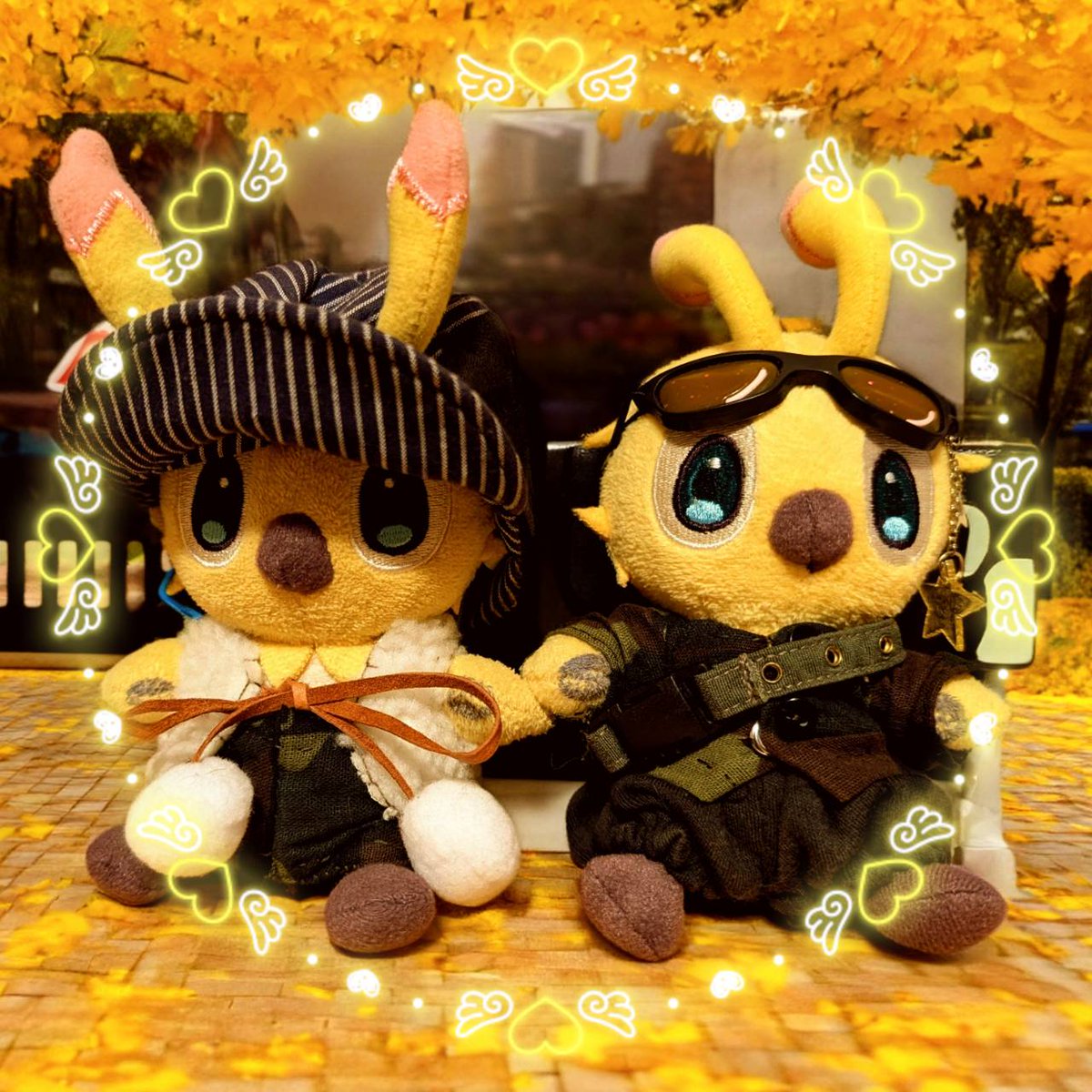 #新しいプロフィール画像 
#PSO2NGS  #ラッピー 

秋らしく🍁
新しい服は作れなかったので
色々合わせてみた( 'ω')