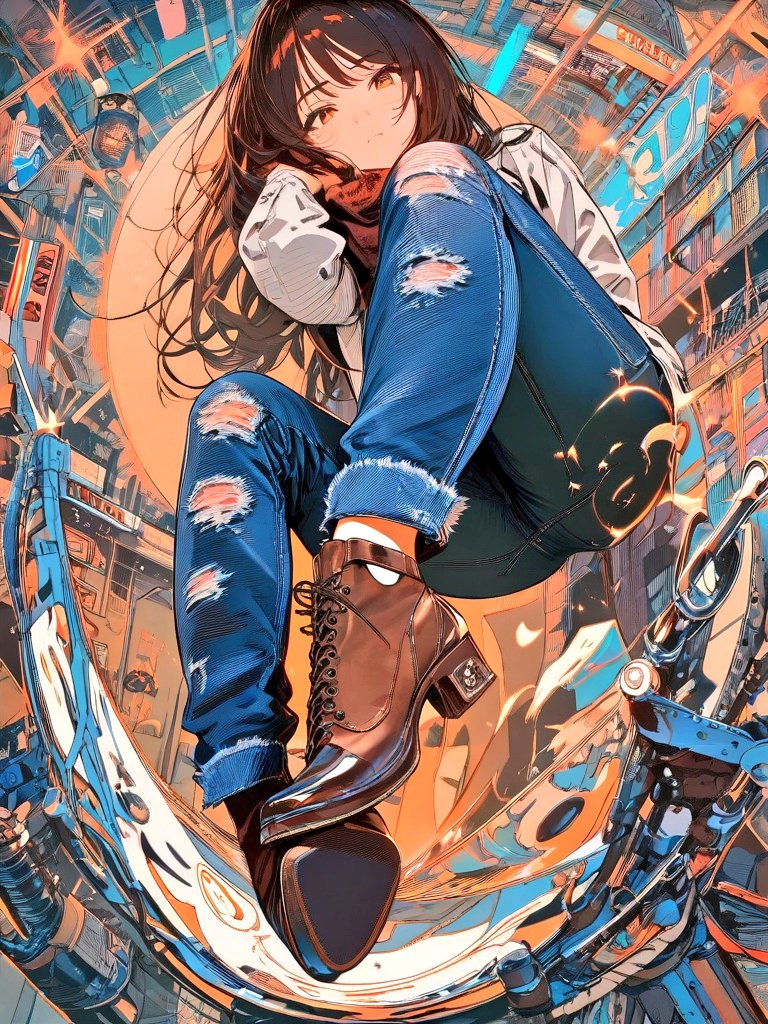 yasu65717328's tweet image. #AIイラスト #デニム