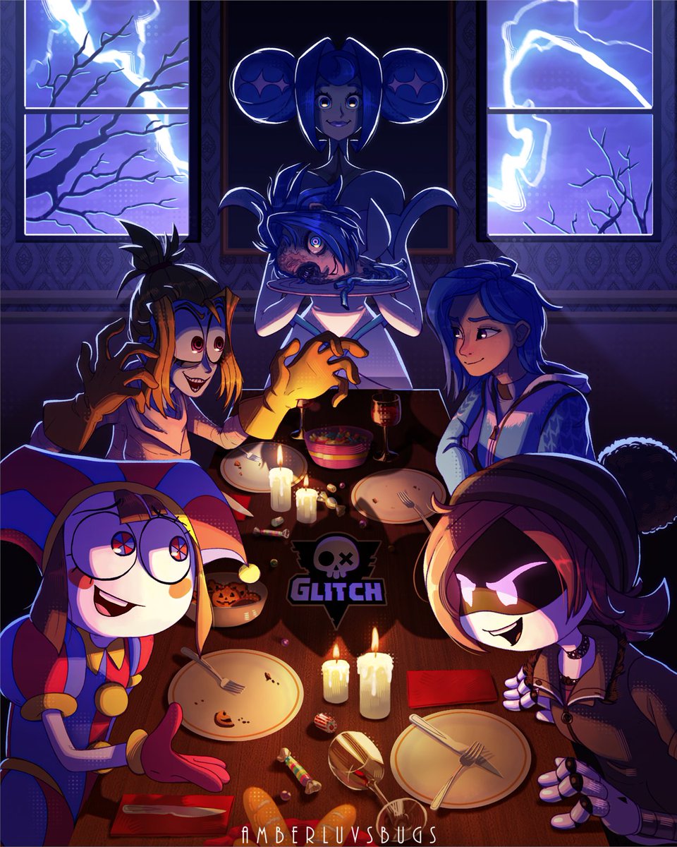 Stormy Nights &amp; Candle Lights
I had the wonderful opportunity to get commissioned by <a href="/glitch_prod/">GLITCH</a> to design an official print to be sold for New York Comic-Con!! This was so much fun to work on and I'm very honored to have had this opportunity to do this for the team :D
#KOG