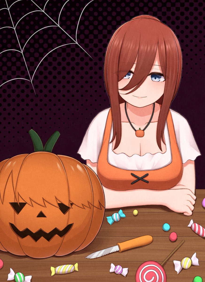 Atorie05's tweet image. 三玖ハロウィンrkgk🎃🍭
ハロウィンに間に合わなかった😔
#中野三玖