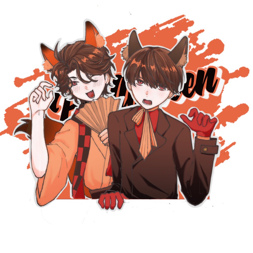 Ootake·late Halloween🎃(failed to catch up with the deadline😣sad...😢