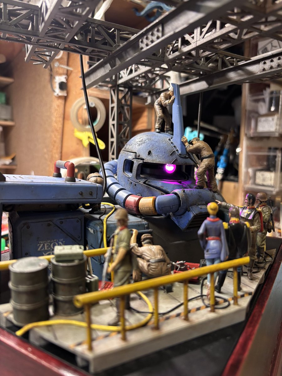 ヨッシー烏製作隊ウェザリングもっとウマなりたい（−＿−￣ェ