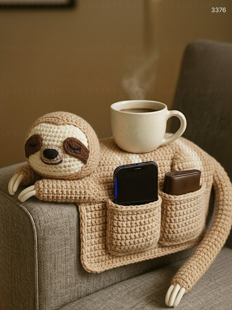 luxarts_net's tweet image. Crocheted Sloth Sofa Organizer | Charming &amp;amp; Functional Addition to Your Living Space
Bring cozy charm into your home with a Crocheted Sloth Sofa Organizer!   #CrochetedSlothOrganizer #Luxarts #UniqueDesign
luxarts.net/crocheted-slot…