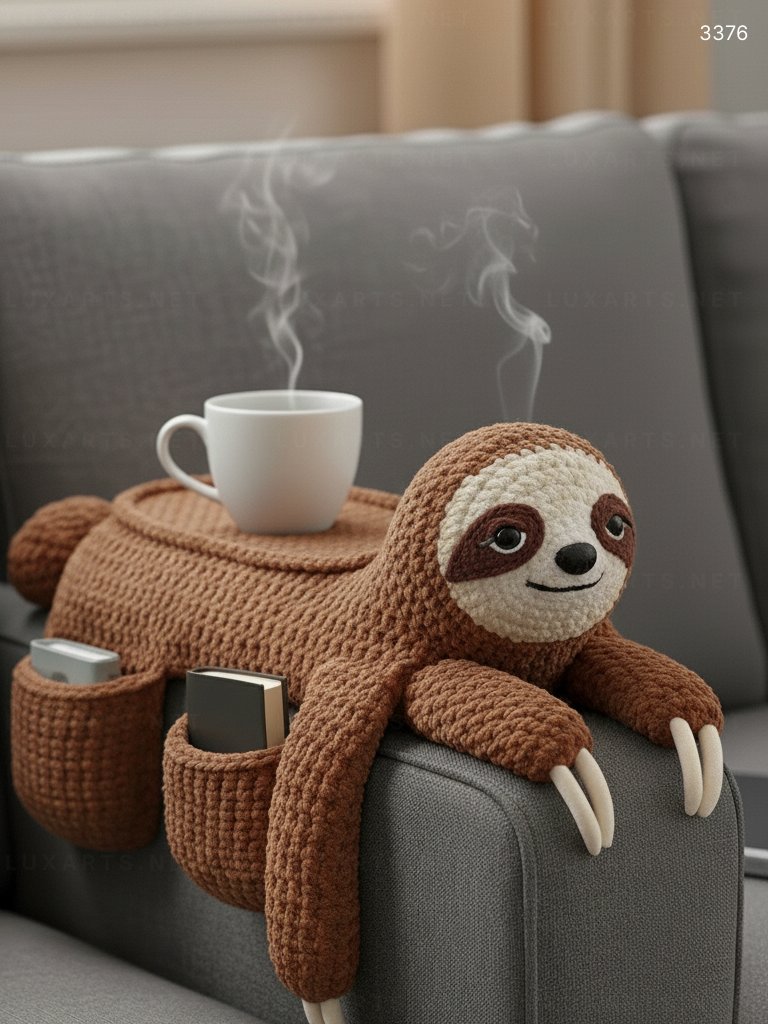 luxarts_net's tweet image. Crocheted Sloth Sofa Organizer | Charming &amp;amp; Functional Addition to Your Living Space
Bring cozy charm into your home with a Crocheted Sloth Sofa Organizer!   #CrochetedSlothOrganizer #Luxarts #UniqueDesign
luxarts.net/crocheted-slot…
