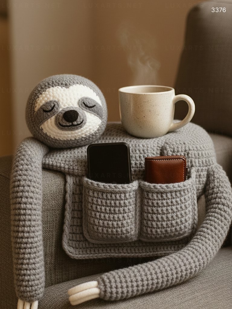 luxarts_net's tweet image. Crocheted Sloth Sofa Organizer | Charming &amp;amp; Functional Addition to Your Living Space
Bring cozy charm into your home with a Crocheted Sloth Sofa Organizer!   #CrochetedSlothOrganizer #Luxarts #UniqueDesign
luxarts.net/crocheted-slot…