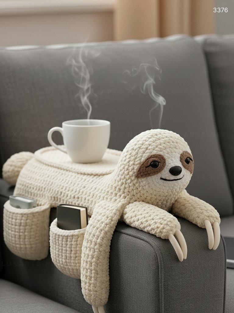 luxarts_net's tweet image. Crocheted Sloth Sofa Organizer | Charming &amp;amp; Functional Addition to Your Living Space
Bring cozy charm into your home with a Crocheted Sloth Sofa Organizer!   #CrochetedSlothOrganizer #Luxarts #UniqueDesign
luxarts.net/crocheted-slot…