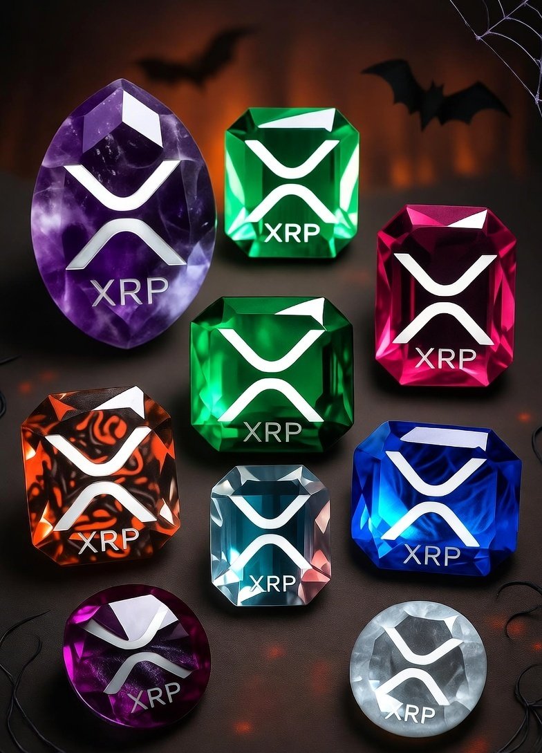 XRPJewels's tweet photo. @DropCoinXRPL Happy Halloween $DROP, from $XRPJ https://t.co/l3DWRGXGjj
