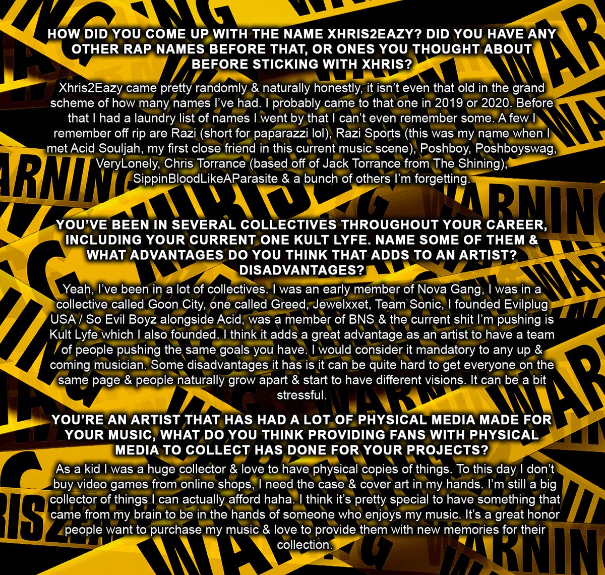 Forced Resignation Records tweet media