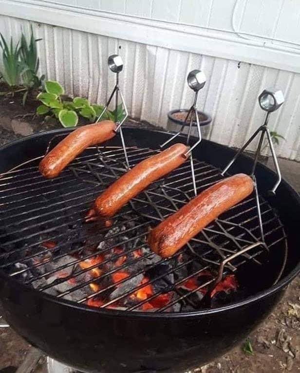#MyHalloweinerWants what's on the grill