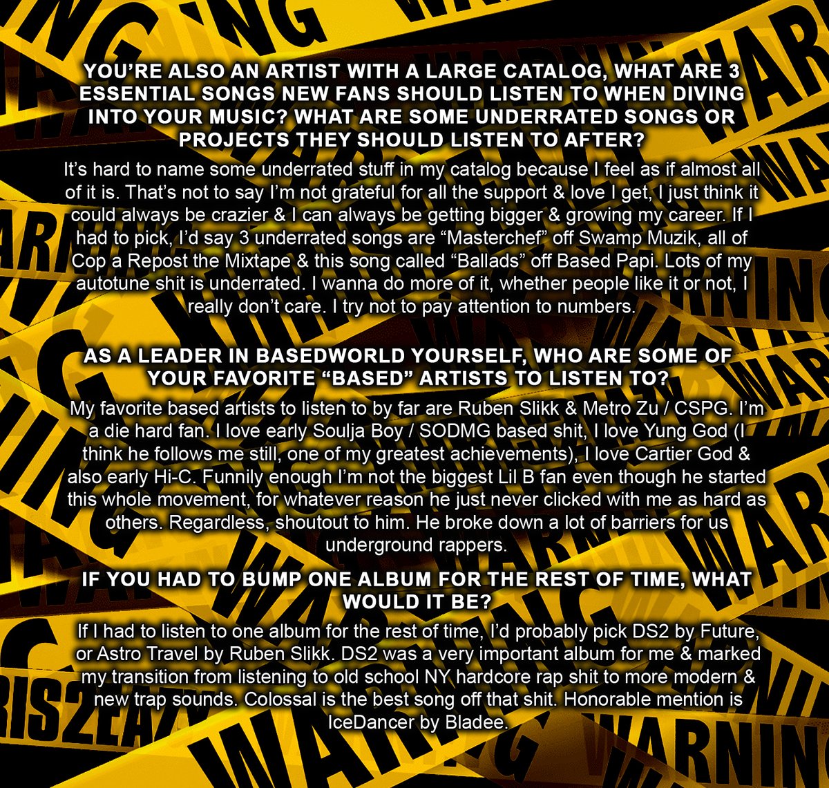 Forced Resignation Records tweet media