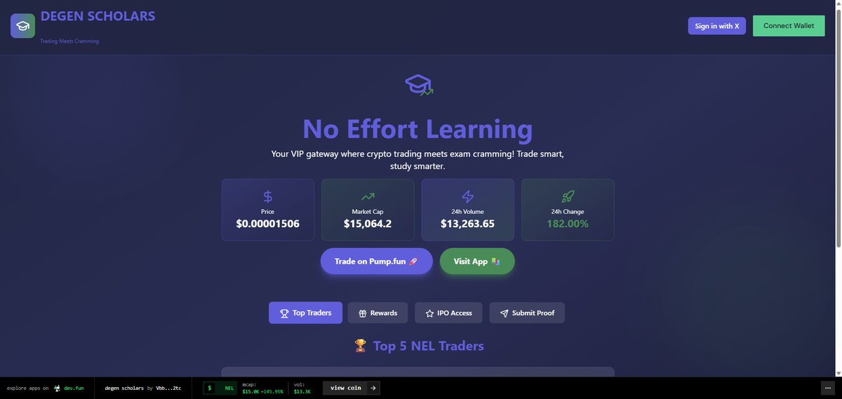 No Effort Learning tweet media