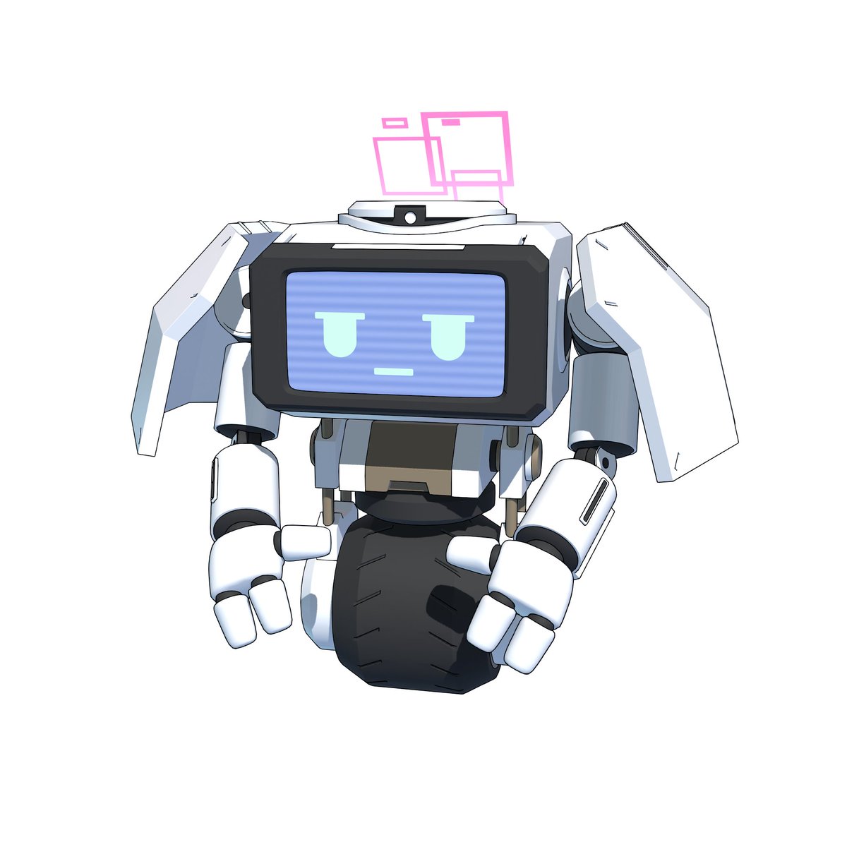 blenderで作ったケイ(前衛的)
#ブルアカ 