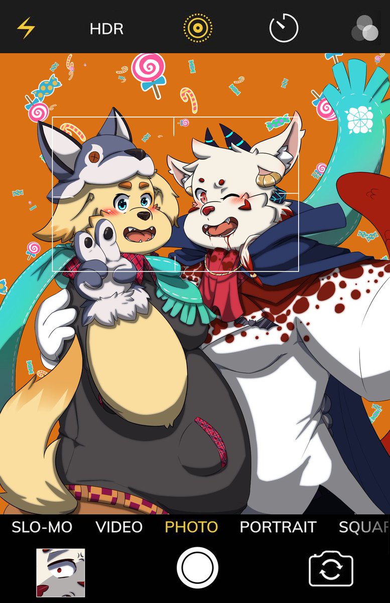 Happy Haloweenie!

#furry #furryart #放サモ #放サモファンアート