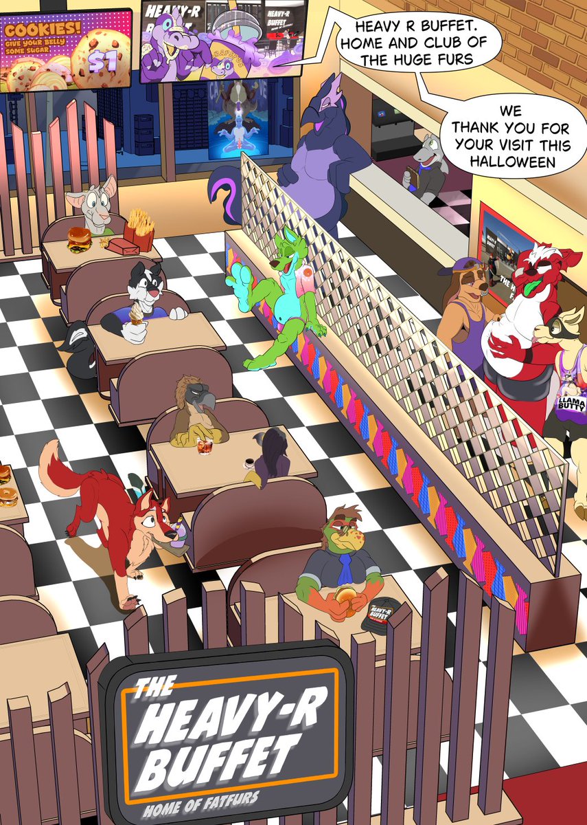 Page 1
A lot of cameos, I had a more complex description on FA, but I dont know if half of the friends here had a Twitter count