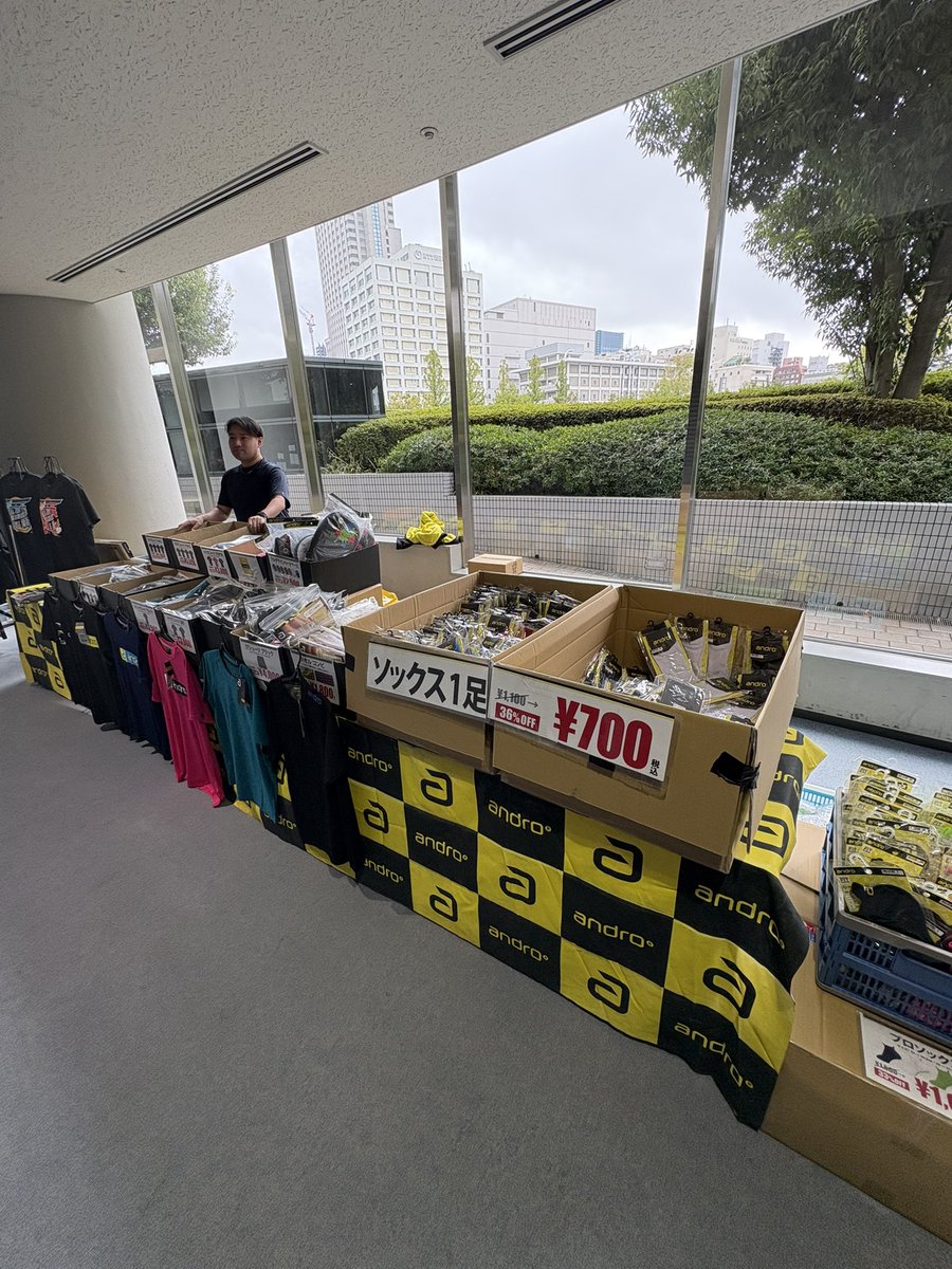 androブースいってきました！
限定Tシャツありましたよー^_^
皆さん是非お立ち寄りを✨

#全日本カデット2025
#andro
#限定Tシャツ