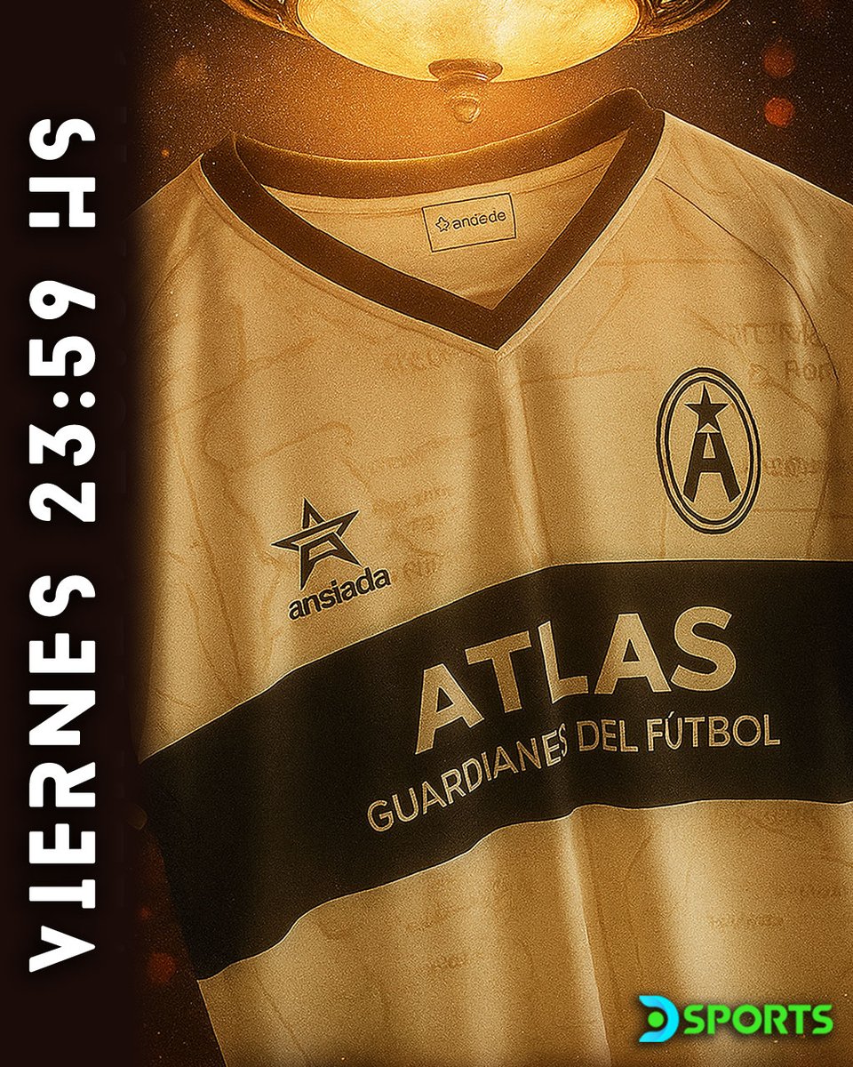 HOY! Programa especial⚽️
Atlas, guardianes del fútbol!
El patriarca del marketing deportivo Claudio Destefano te cuenta la intimidad de la campaña más disruptiva del fútbol mundial: "Atlas, un club, un país" Esta noche a las 23:59 por la pantalla de <a href="/DSports/">DSPORTS</a>