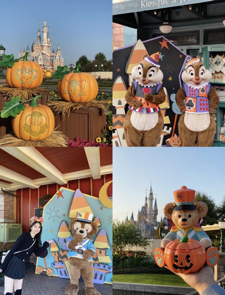 Leila4urose's tweet image. Magical moments, pumpkin dreams, and a sprinkle of Halloween fun at the happiest place on earth 🎃✨🏰 #DisneyMagic #HalloweenAtDisney #FairyTaleVibes