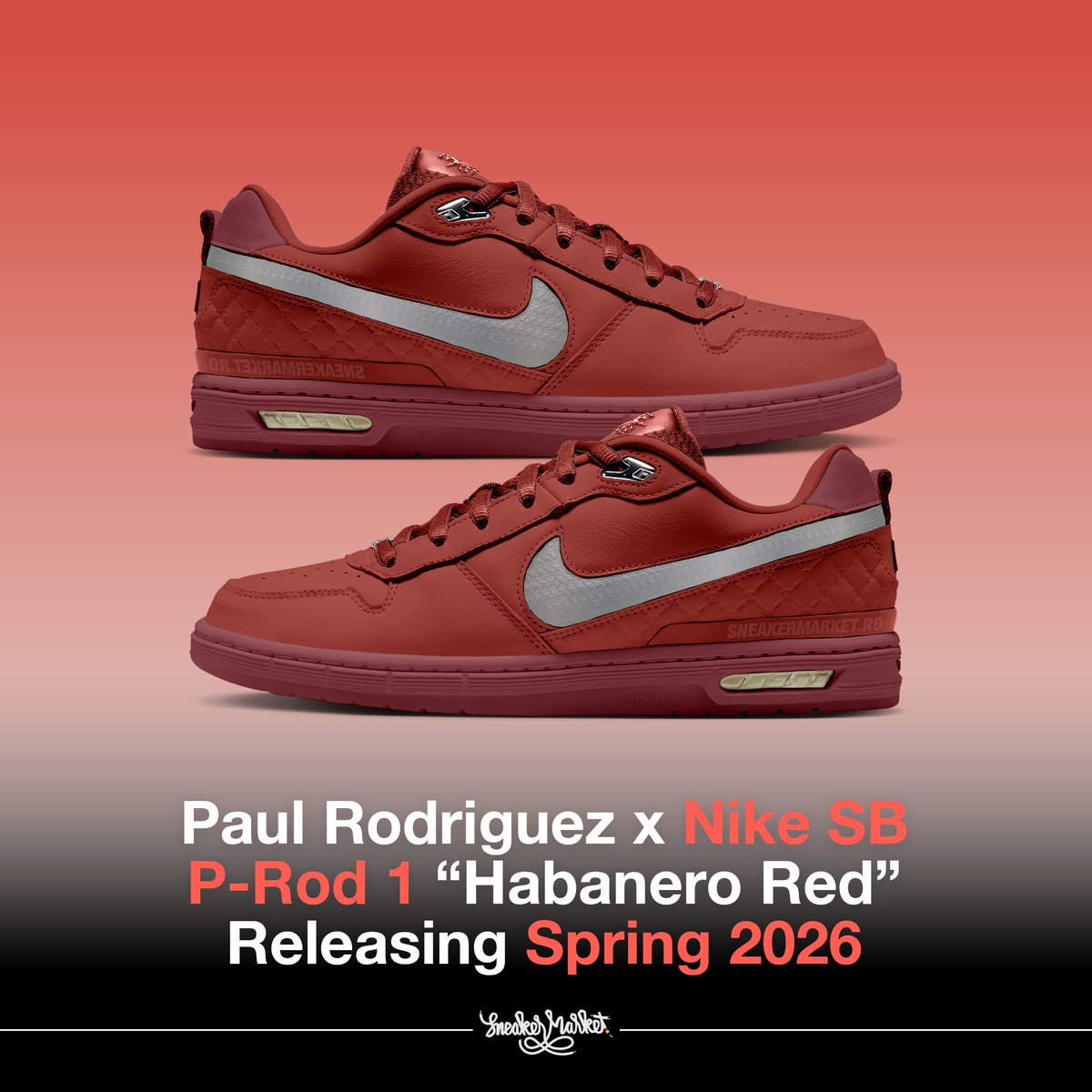 Detailed look with the upcoming Paul Rodriguez Nike SB P-Rod 1 QS