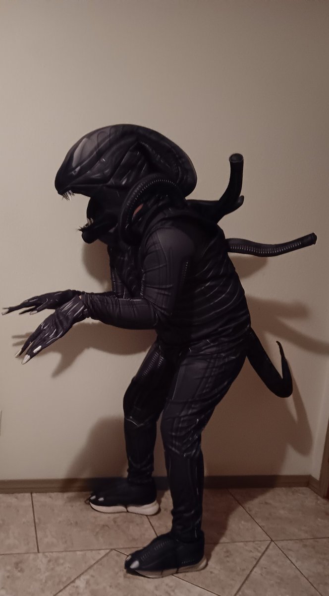 EddieNocturnal's tweet image. HAPPY HALLOWEEN everyone!!! Stay safe and watch your candies!! 👽👽👽🎃👻🖤💀👽👽👽 #aliens #xenomorph #Halloween2025