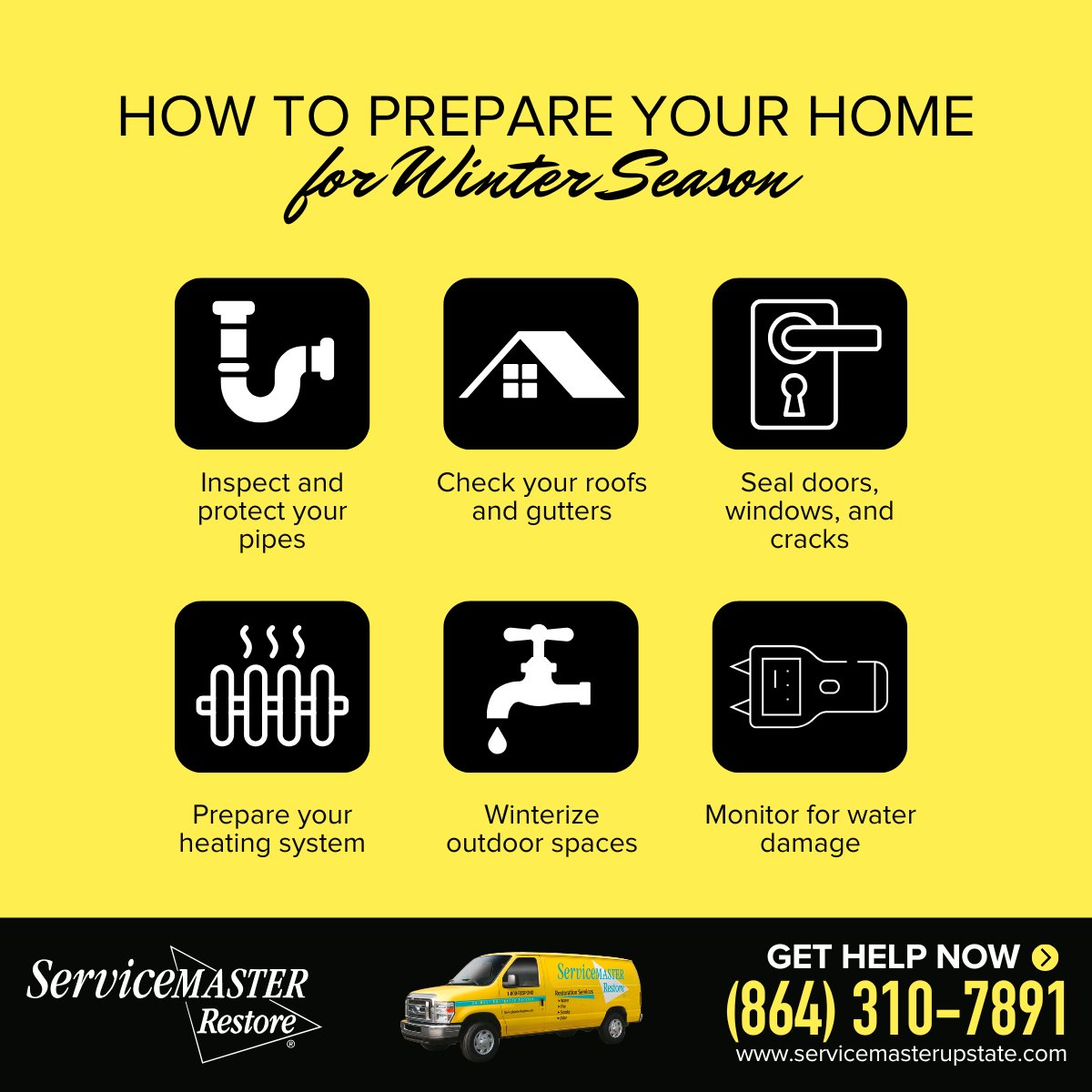 smasterupstate's tweet image. If you ever need water damage restoration or mold remediation in Greenville, SC, and nearby areas in Spartanburg County, call ServiceMaster of the Upstate at 📞 (864) 310-7891 or contact us online.

💡servicemasterupstate.com/prepare-your-h…

#WaterDamageRestoration #ServiceMasterUpstate