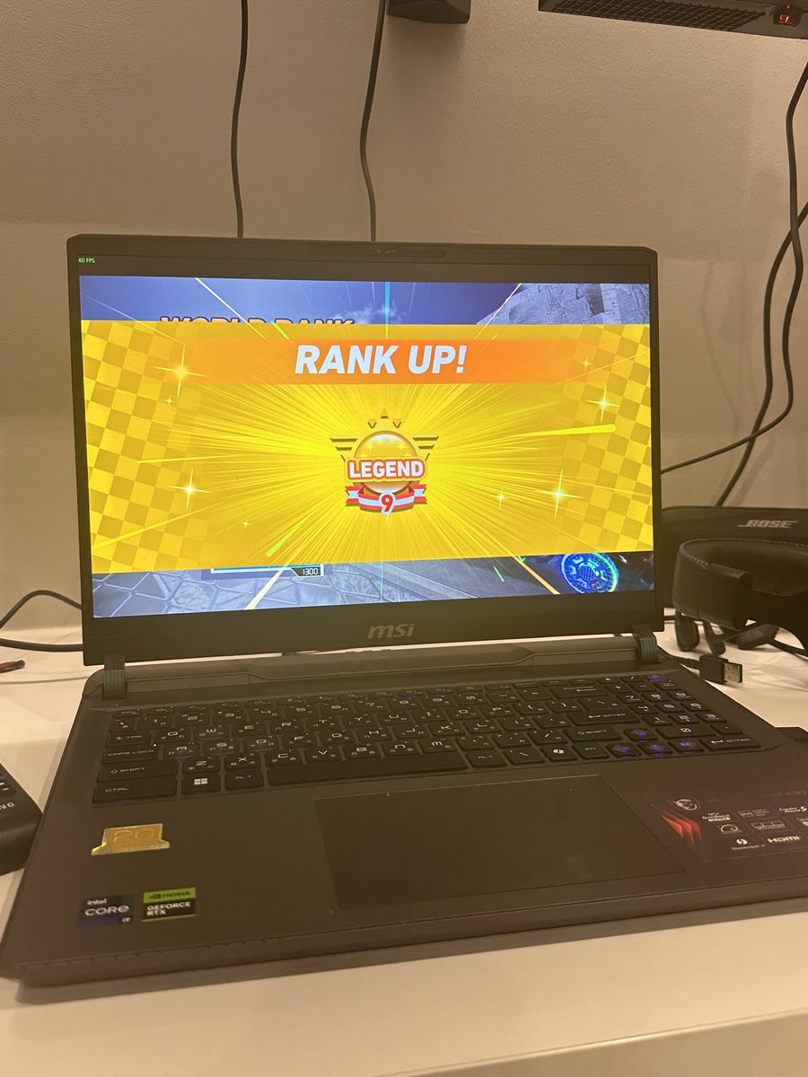 拖得夠久了 終於在索尼克賽車回Legend了

Finally got back to Legend Rank in Sonic Racing Crossworlds…

ソニックレーシングでついにレジェンドランクに復帰……..