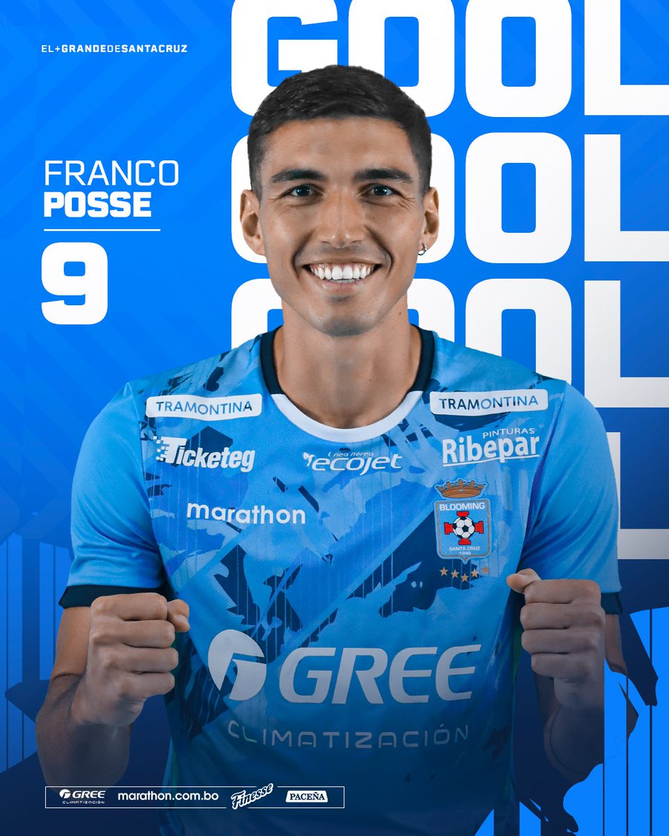 🗣️¡¡¡Gooooooooool de POSSEE!!!⚽️💙
BLO 🟦 1-0 ⬜️ AUR

#VamosBlooming
