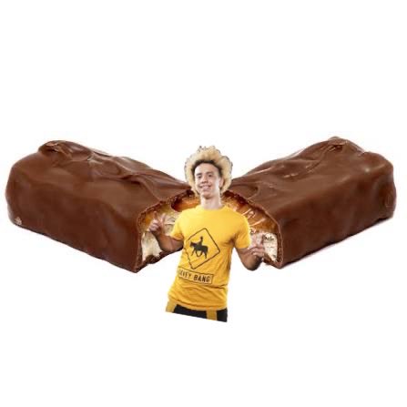 Check your kids candy, some one put Cowboy Davey Bang in my snickers