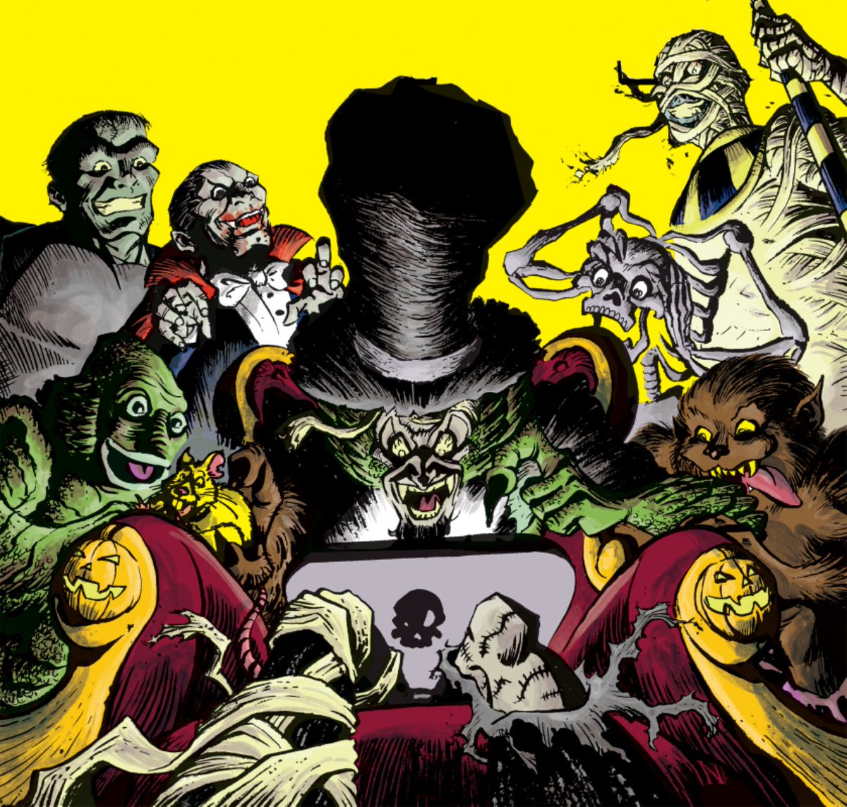 Halloween Night!
Listen for the Dr. Creature Halloween Show!
youtube.com/watch?v=SciXye…
Or
creatureboard.com