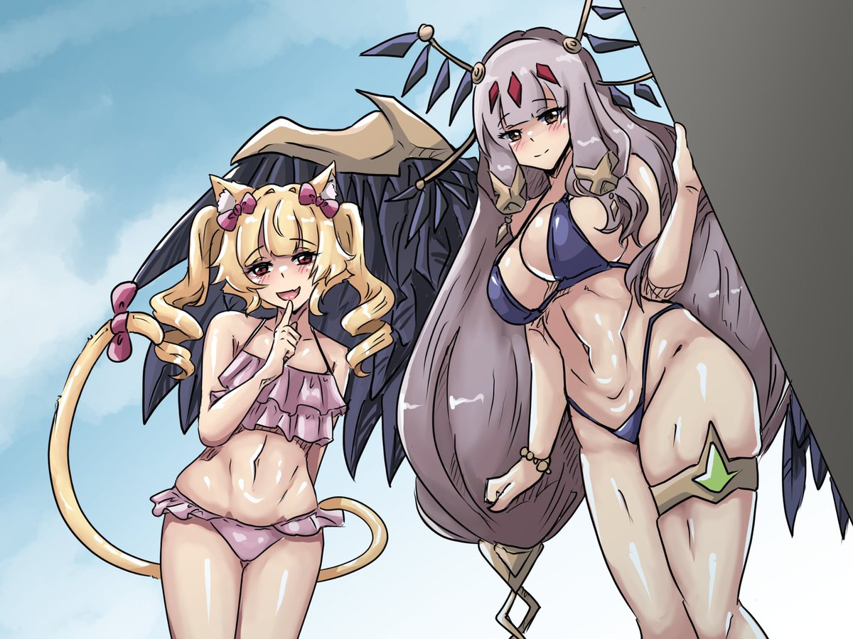 Summer time with the destined girls www 

Somehow lisciafel smug makes her cute 

I requested <a href="/01Morie/">M0rie01</a> sensei to make this art 

Arigatou morie sensei!!!