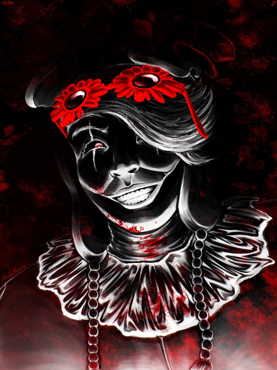 bellz4brainz's tweet image. OBSESSED with this fit 🩸

#TERRIFIER 
#digitalart