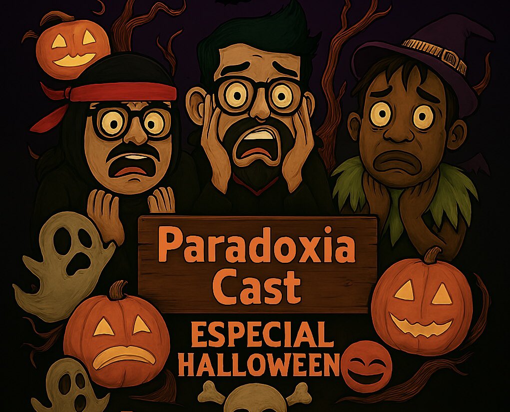 WillThurner's tweet photo. Já ouviu nosso último episódio! Esse está especial Filmes de terror da nossa infância… clica no link por sua conta e risco 
#Halloween 
#podcast 
#paradoxiacast

https://t.co/Bbj61XW6XD

Exclusivo no #Spotify https://t.co/lUdduT7wZz