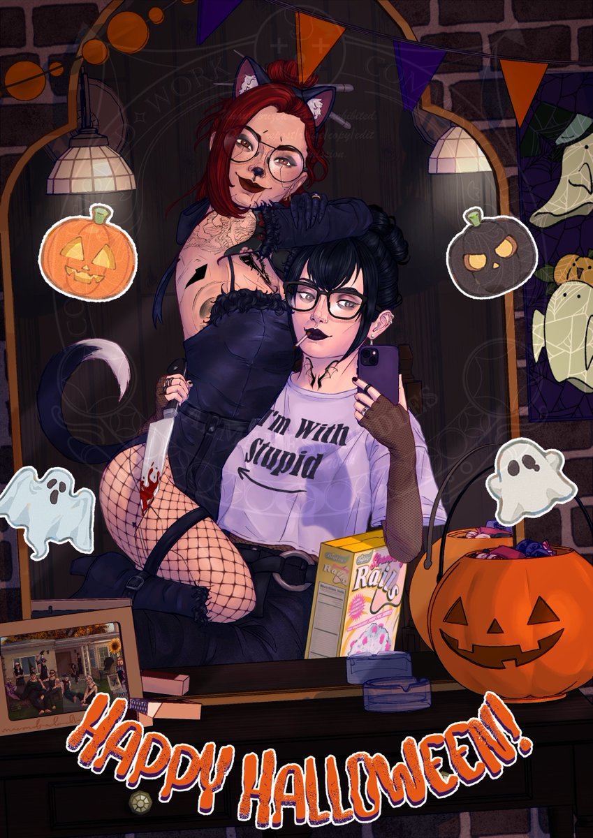 maemakesdoodles's tweet photo. Happy Halloween!! got this done just in time (it's still the 31st for me idk lol) 😎
#VGenComm for @itsNate19 #nopixelfanart #nopixel @KylieBitkin #HappyHalloween https://t.co/phH6pVXdke