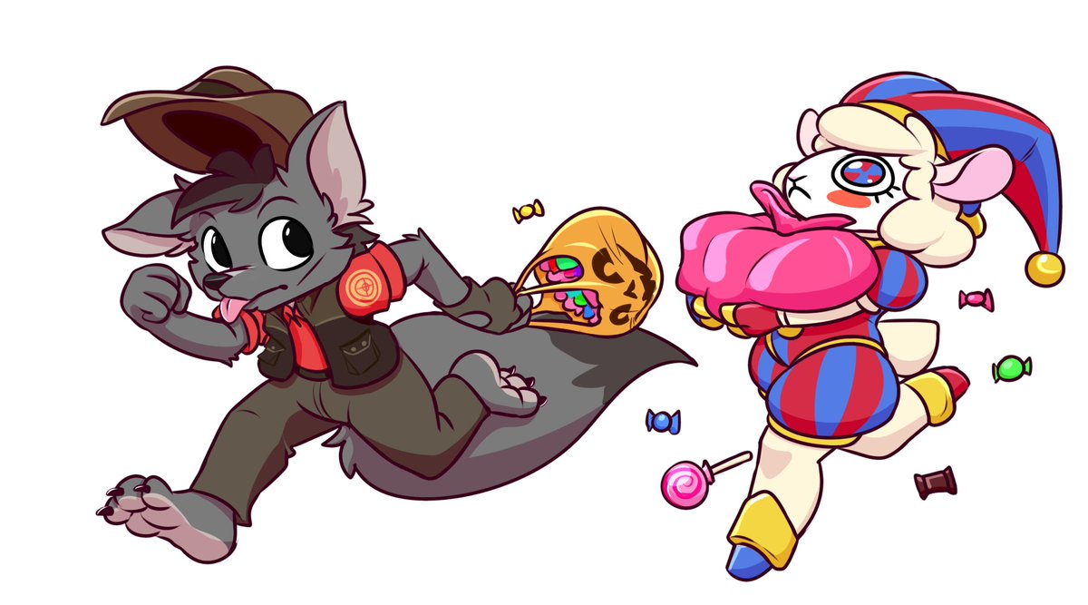 watch_studios's tweet photo. Feliz Halloween a todos!, espero tengan mas dulces de los que tiene jim owo

Happy Halloween, everyone! I hope you get more candy than Jim does owo

#furry #artists #digitalart #furryart #Halloween #halloweenart #Halloween2025 https://t.co/6XKcpKdbbJ
